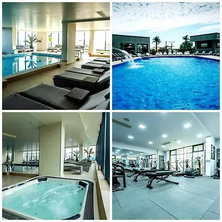 Mamaia Nord & Piscina Interioara Incalzita Gym Parking Apartment